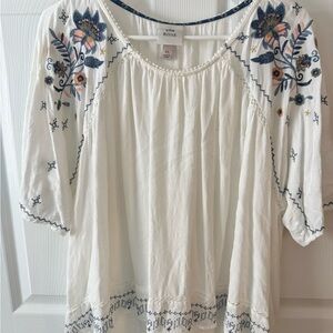 knox rose floral top